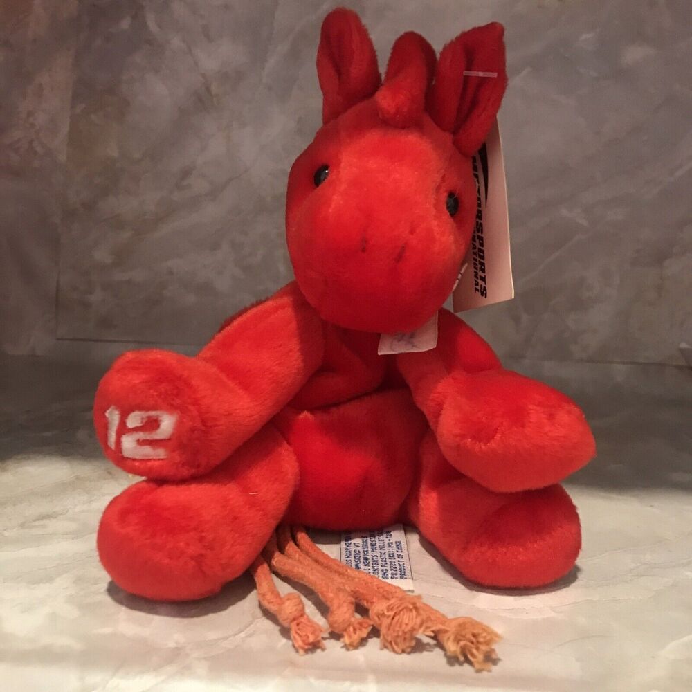 1999 Motorsports International #12 Mayfield NASCAR Mobil Pegasus Plush Beanie